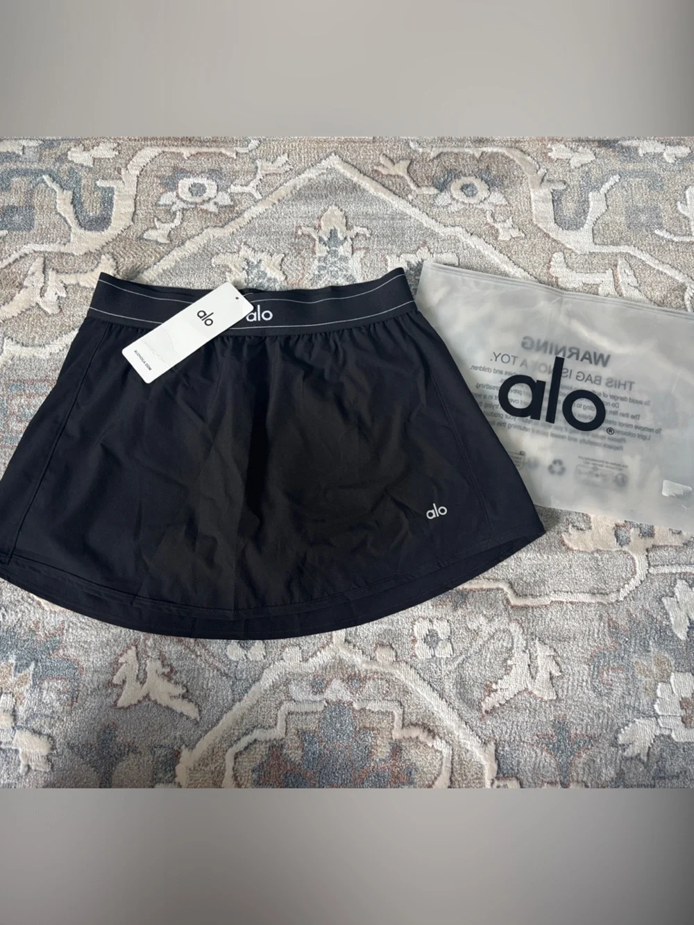 ALO Yoga Black Skirt